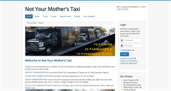Desktop Screenshot of notyourmotherstaxi.com