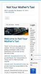 Mobile Screenshot of notyourmotherstaxi.com